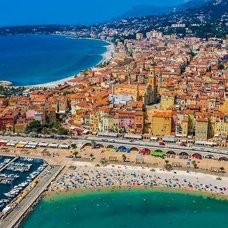 Beau 2 Pieces,Terrasse, Parking Menton Centre 아파트 외부 사진